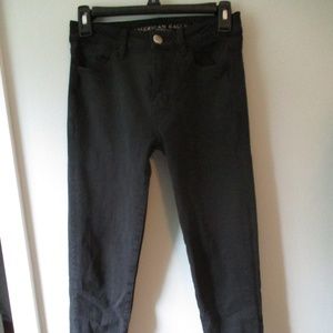 American Eagle Super Stretch Black Pants